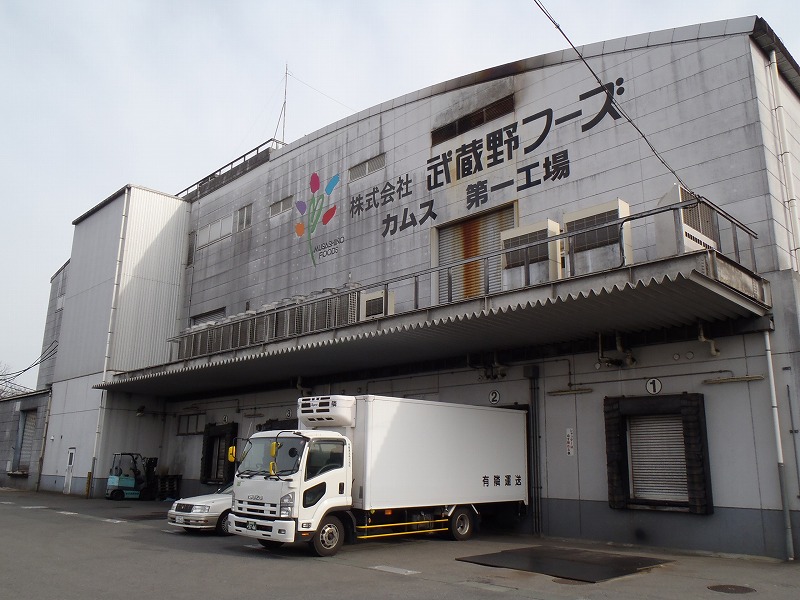 ㈱武蔵野ﾌｰｽﾞ　ｶﾑｽ第一工場外部改修工事　埼玉県嵐山町